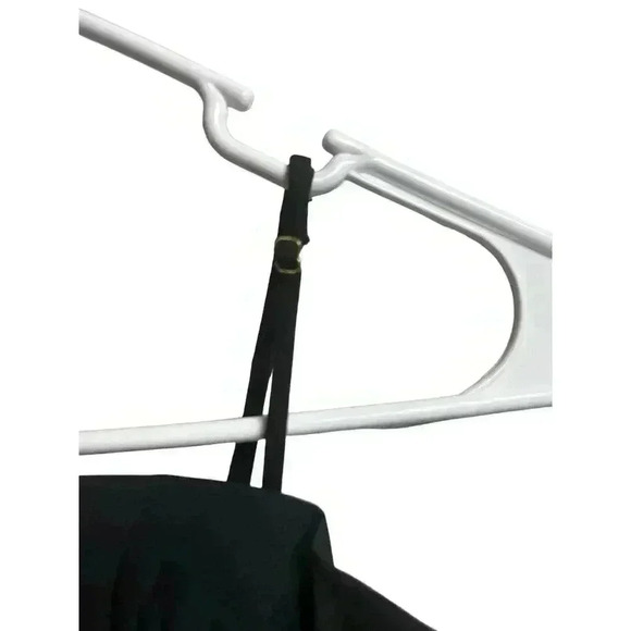 GB Girls Adjustable Spaghetti Strap Black Romper With Zipper Back Size 14 - Picture 3 of 9